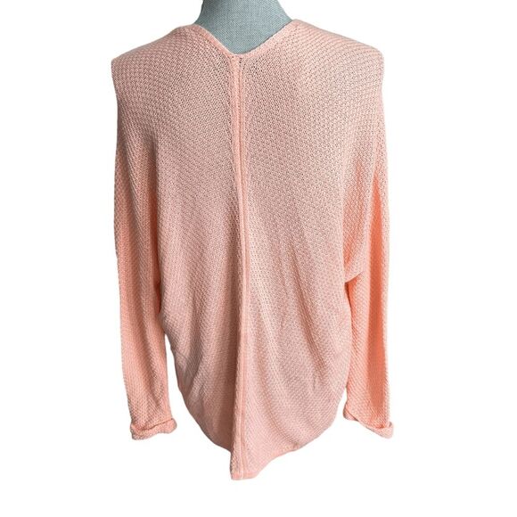 Stitch Fix Staccato Cardigan Sweater Womens Small/Medium Pink Peach Open Front - Picture 3 of 7